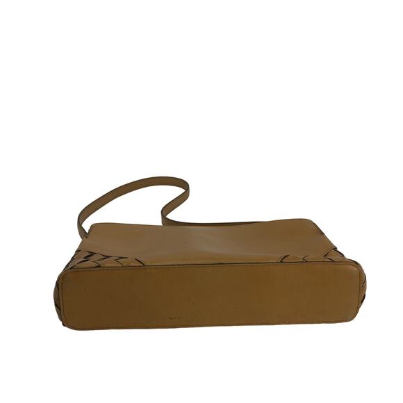 Nine West Faux Leather Woven detail small shoulder bag - Picture 5 of 12